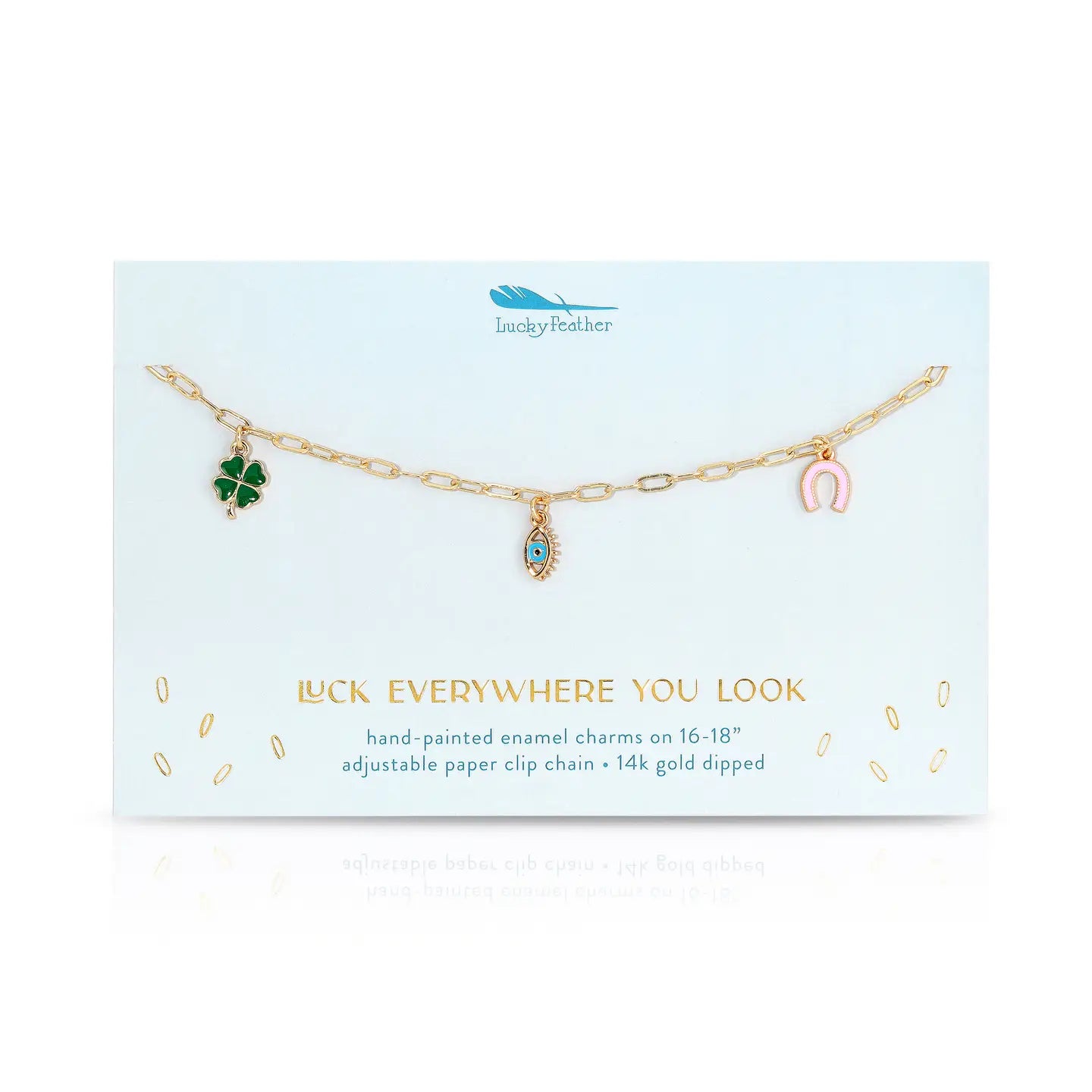 Enamel Treasure Necklace | Luck Everywhere You Look