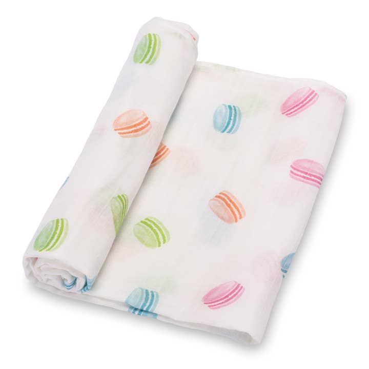 Muslin Swaddle Blanket | Le Macaron