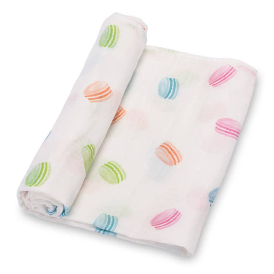 Muslin Swaddle Blanket | Le Macaron