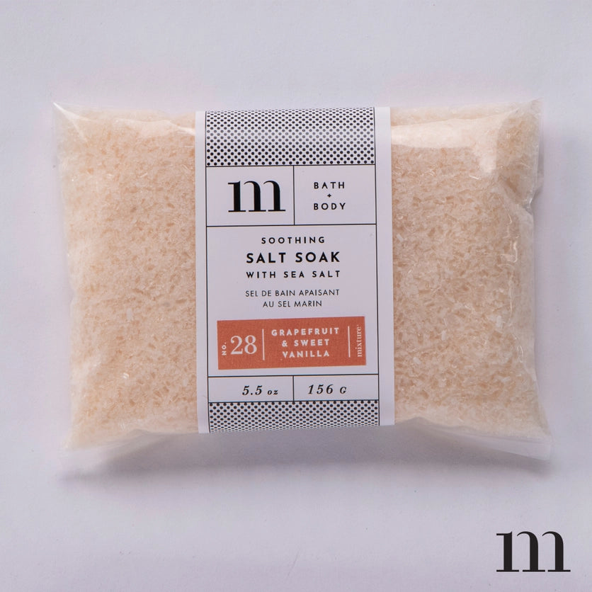 Salt Soak | Grapefruit & Sweet Vanilla