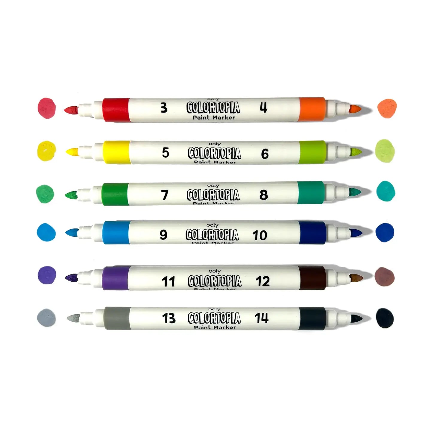 Colortopia: Paint Marker By Number Kit - Epic Adventures