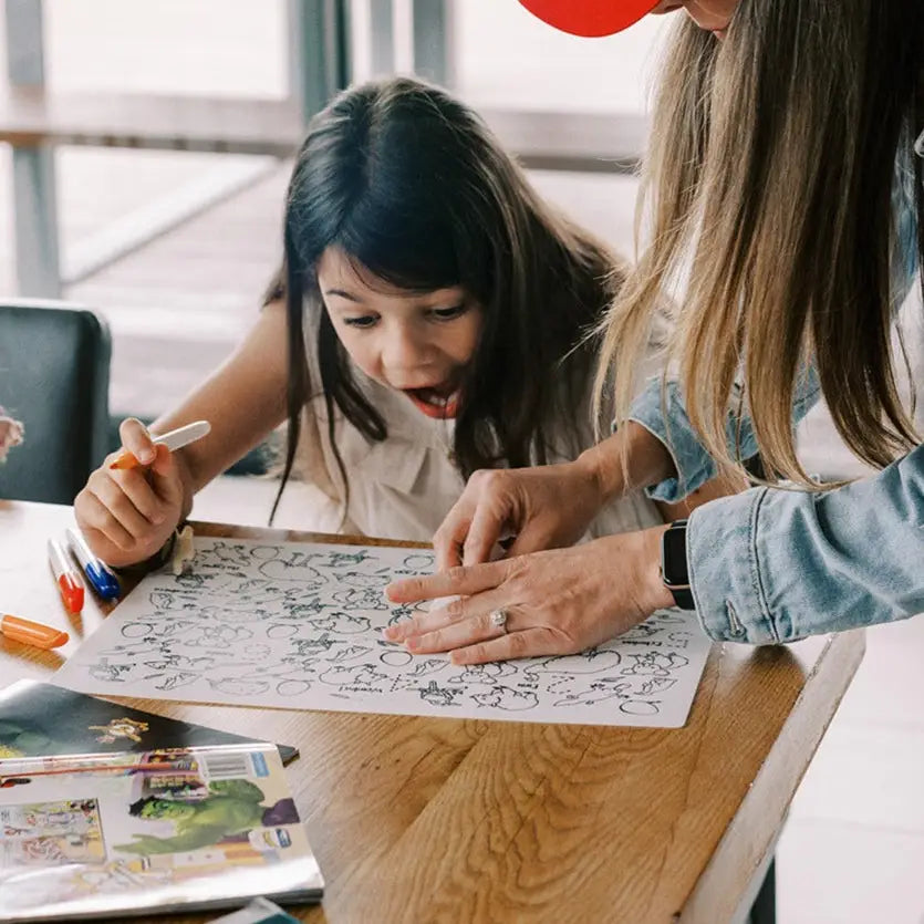 Classic Coloring & Doodle Mat | Aussie Animals