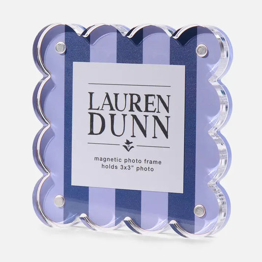 Scalloped Acrylic Frame | Blue Note