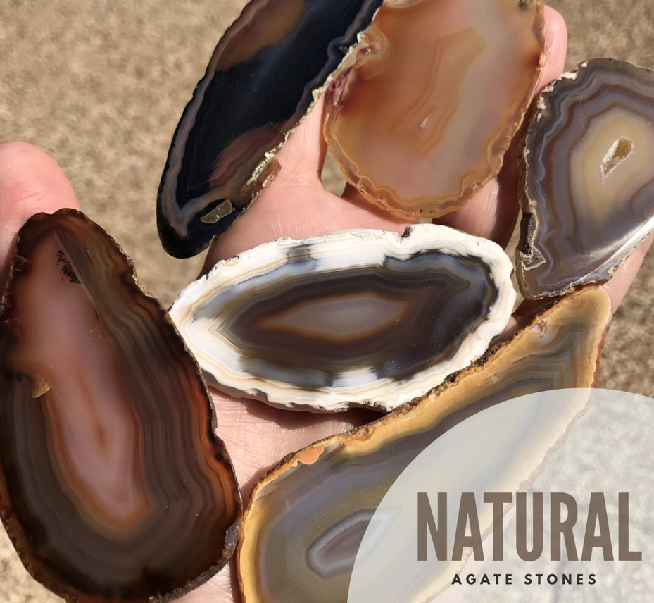 Agate Wine Stopper | Natural