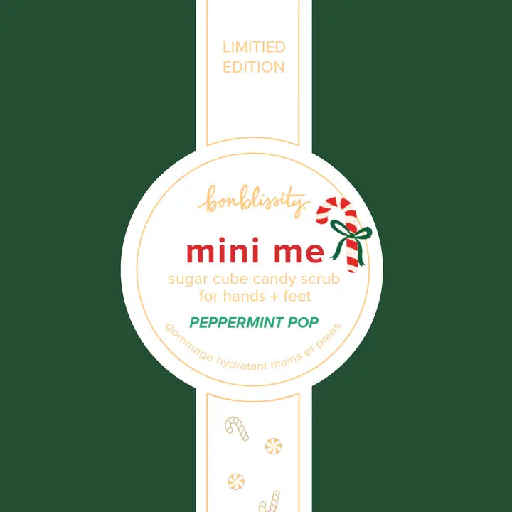 Mini Me Sugar Cube Candy Scrub | Peppermint Pop