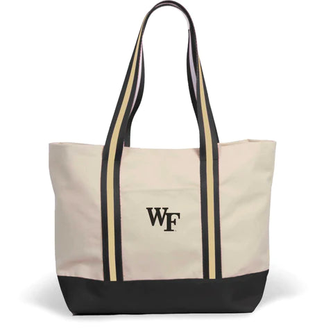 Canvas Boat Tote - Wake Forest