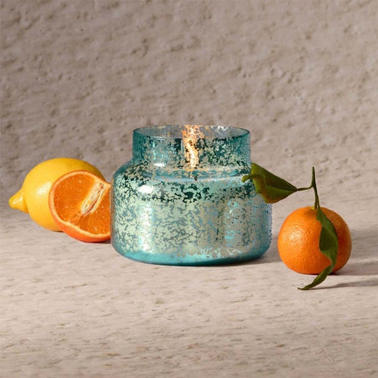 Volcano | Signature Jar Candle | Aqua Opaline