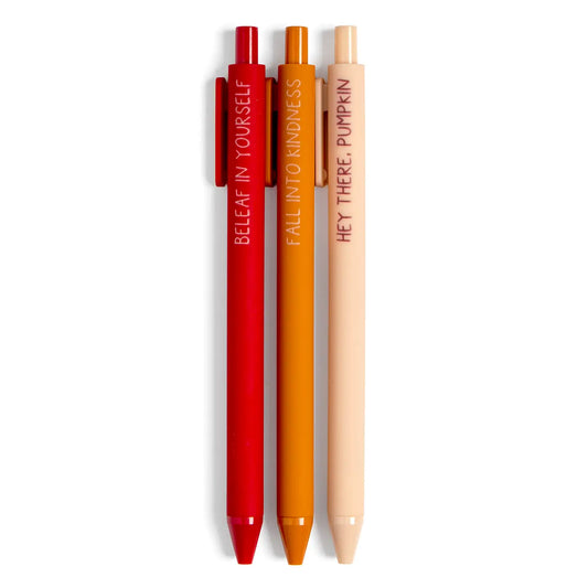 The Cozy Club Fall Pen Set