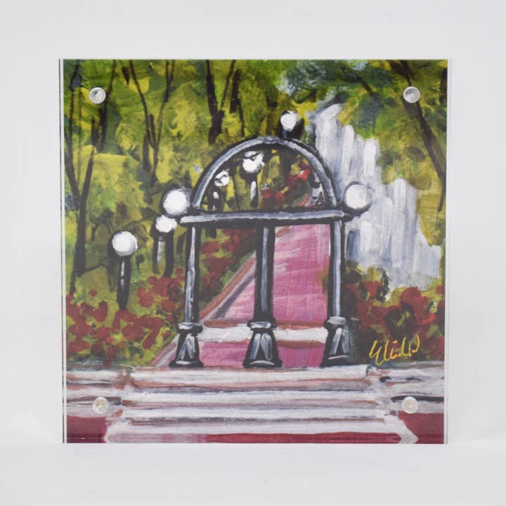 Georgia Landmark Acrylic Block | 4x4