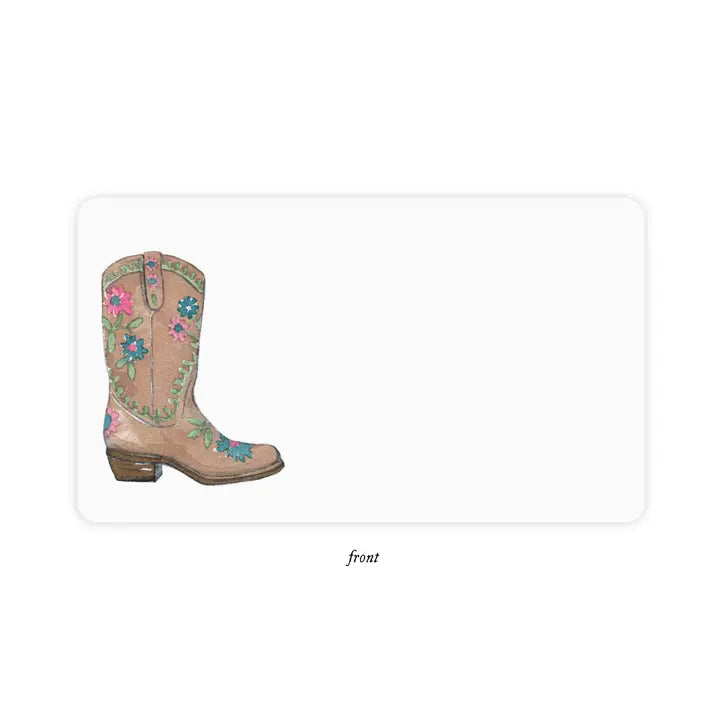 Little Notes | Cowboy Boot
