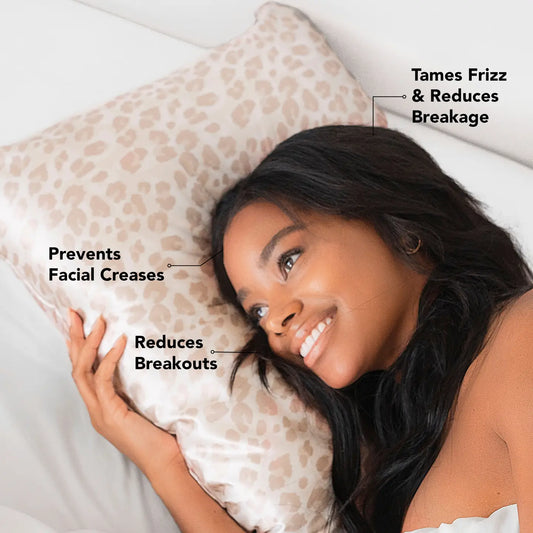 Satin Pillowcase | Leopard