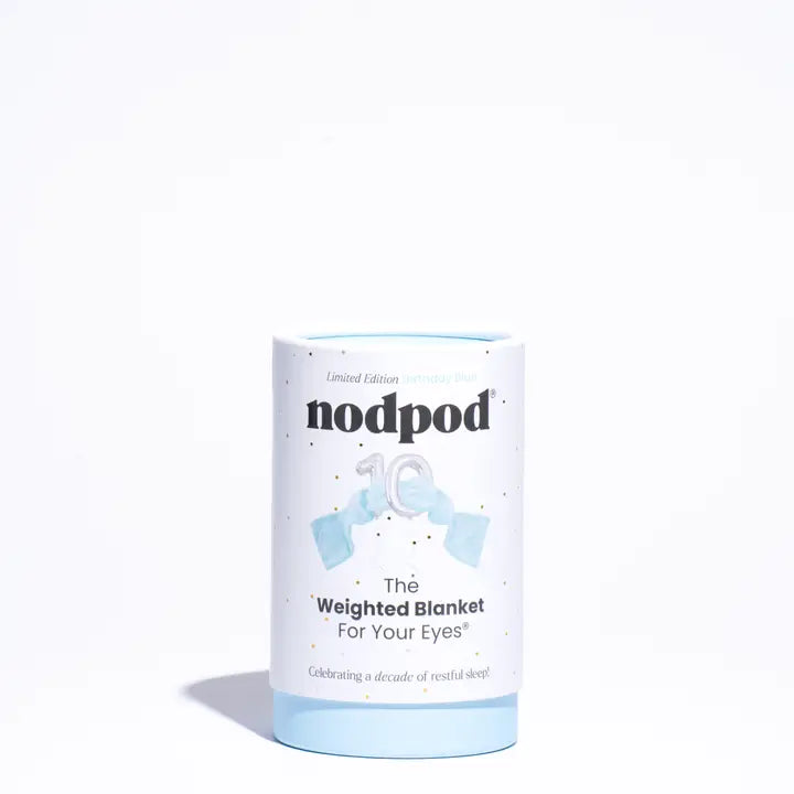 Weighted Sleep Mask | Birthday Blue