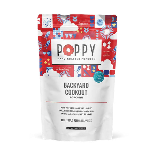 Backyard Cookout Poppy Popcorn