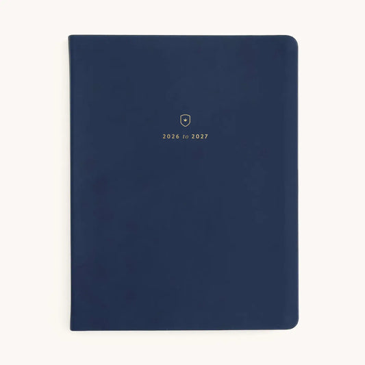 2026-2027 Bookbound Weekly Dapperdesk Planner | Navy