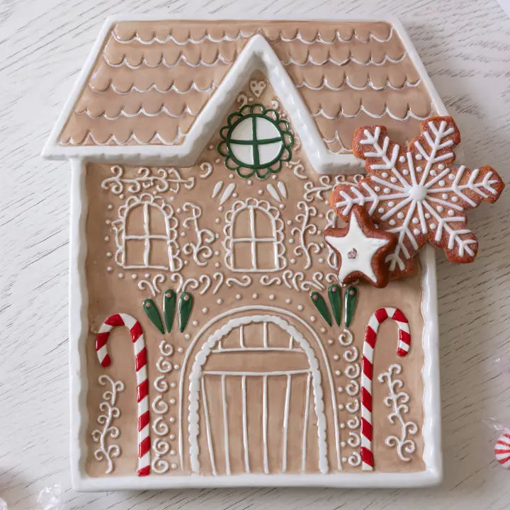 Platter | Gingerbread House