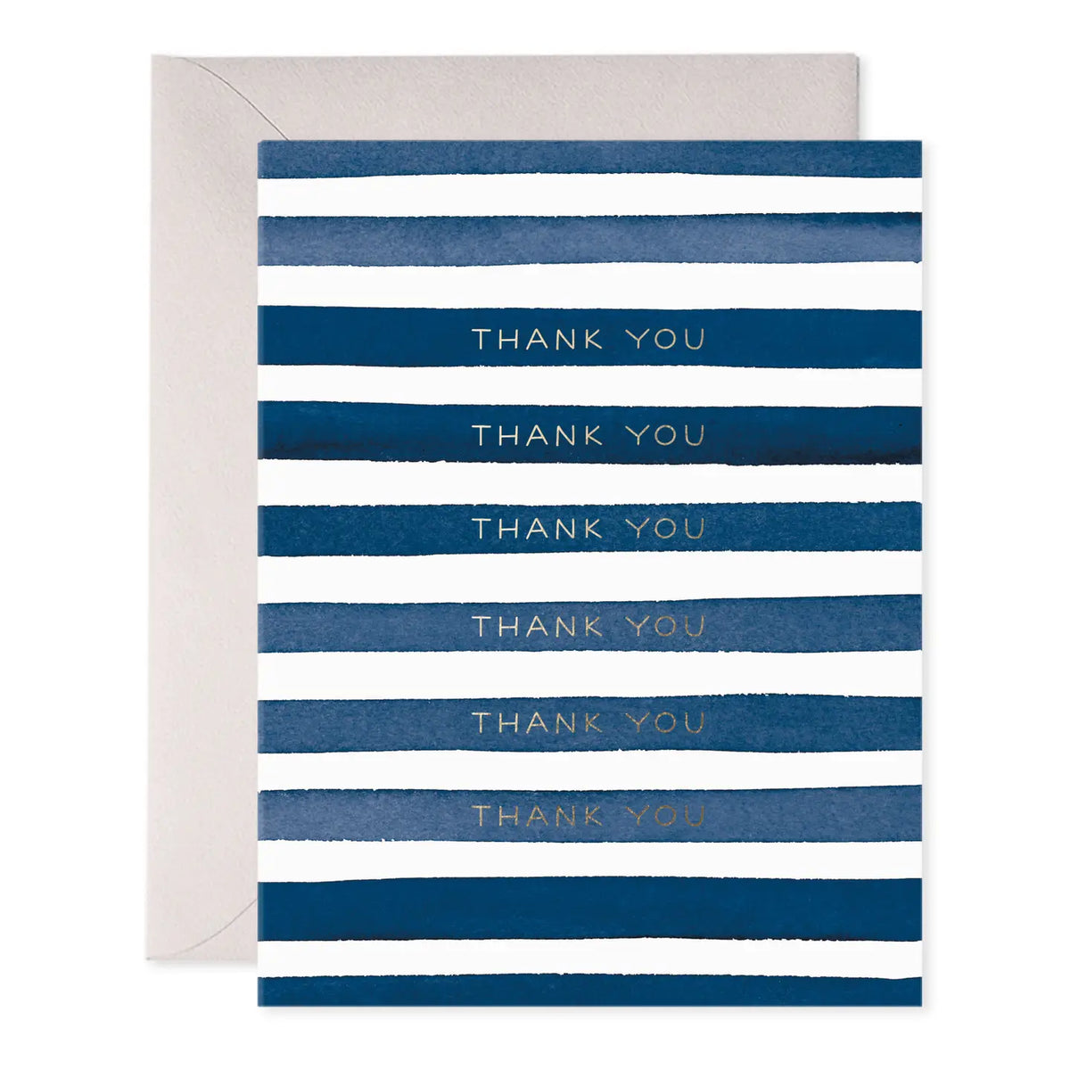 Boxed Card Set | Navy Stripes Thank You
