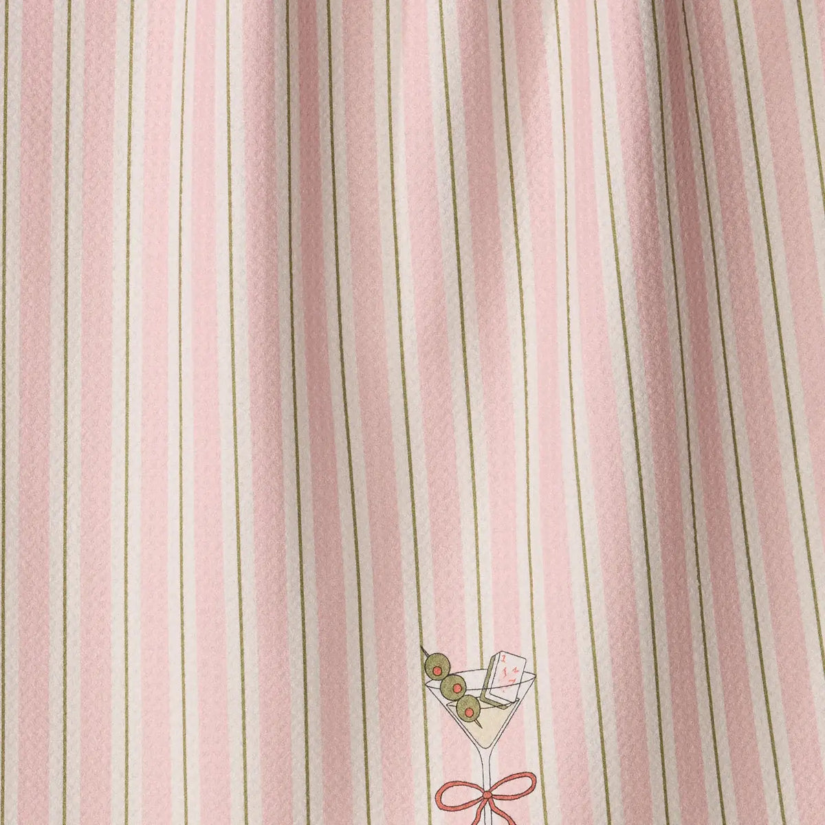 Tea Towel | Martini Stripe Mahjong