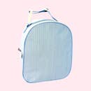 Gumdrop Lunchbox | Baby Blue Preppy Stripe
