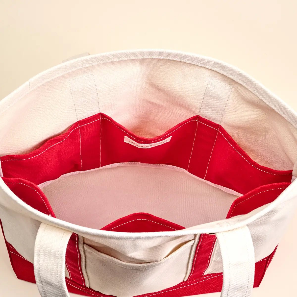 Canvas Tote Bag | Red