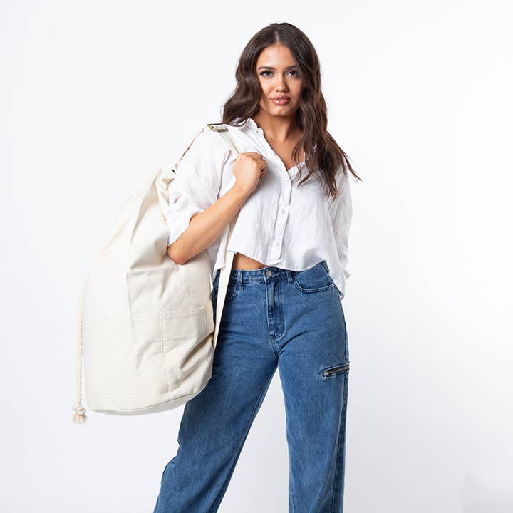 Laundry Duffle | Natural