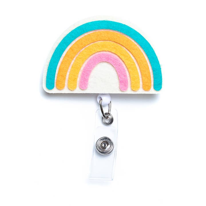 Rainbow | Nurse Badge Reel Holder