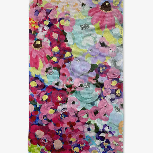 Tea Towel | Pink Fields of Joy