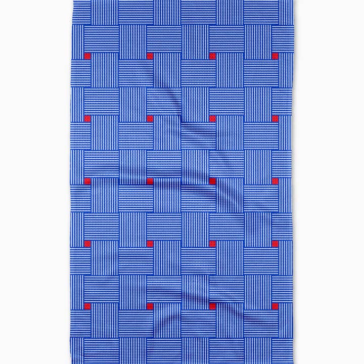 Tea Towel | Woven Blue