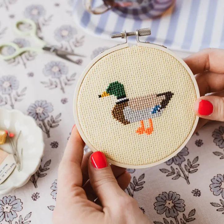 Duck Cross Stitch Kit For Beginners