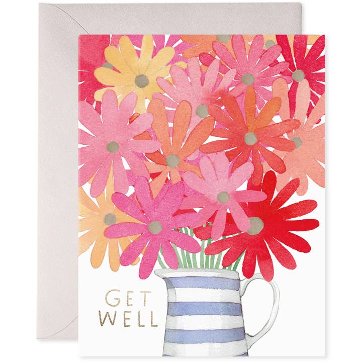 Greeting Card | Get Well Flowers