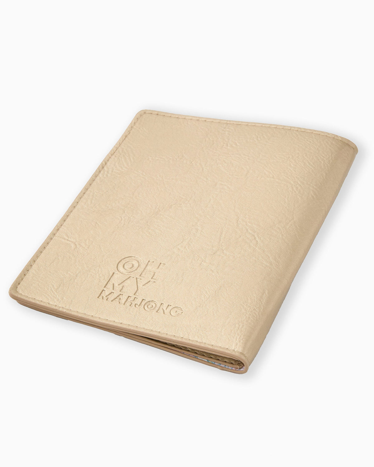 Mahjong Card Folio | Champagne