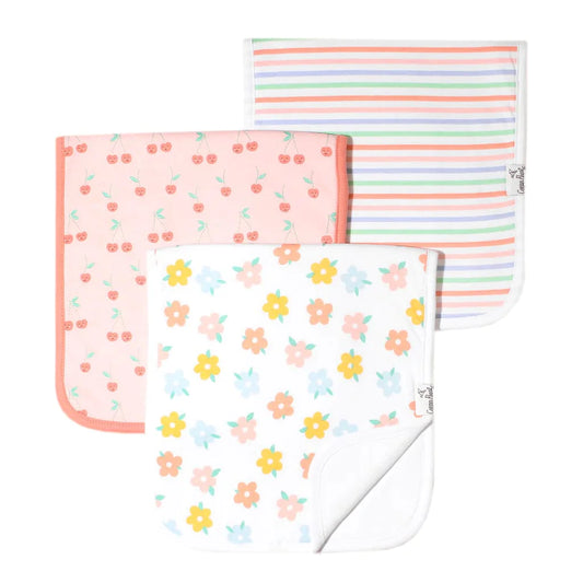 Burp Cloth Set - Cheery