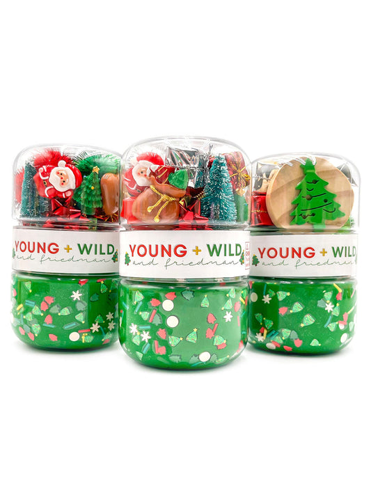Grab & Go Dough Jar | Christmas Tree