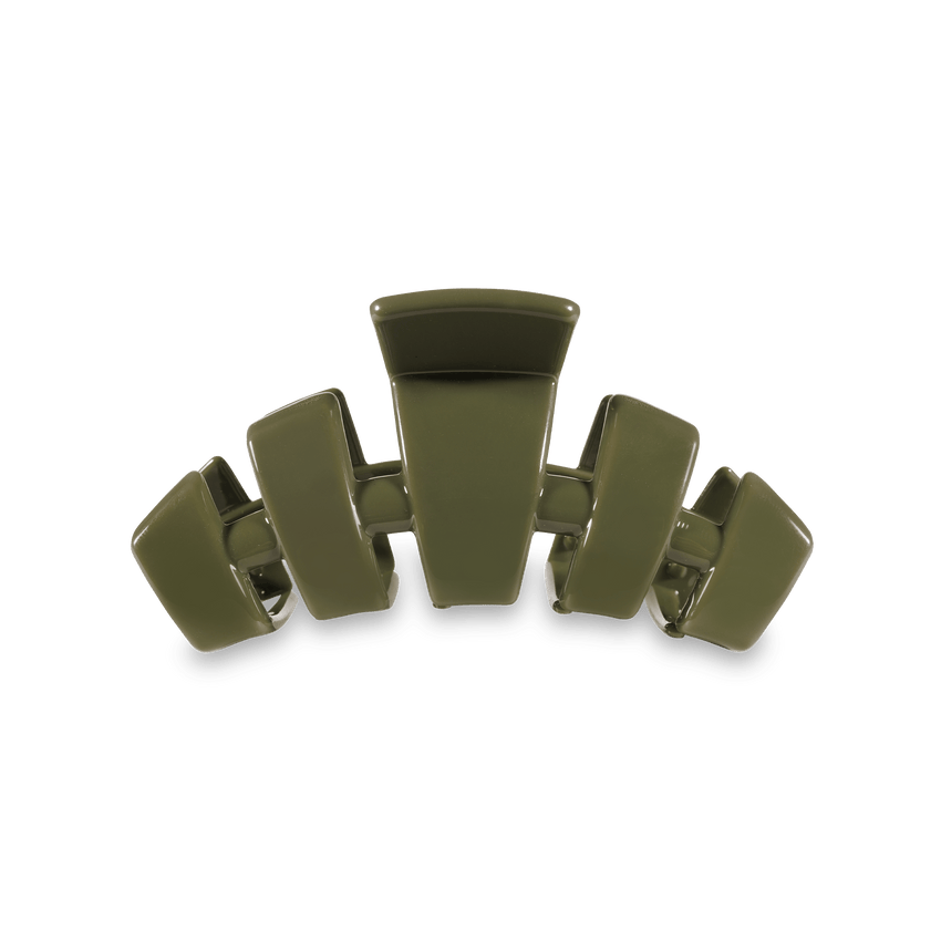 Teleties Claw Hair Clip | Classic Olive | Assorted Sizes