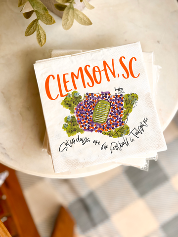 Clemson Napkins