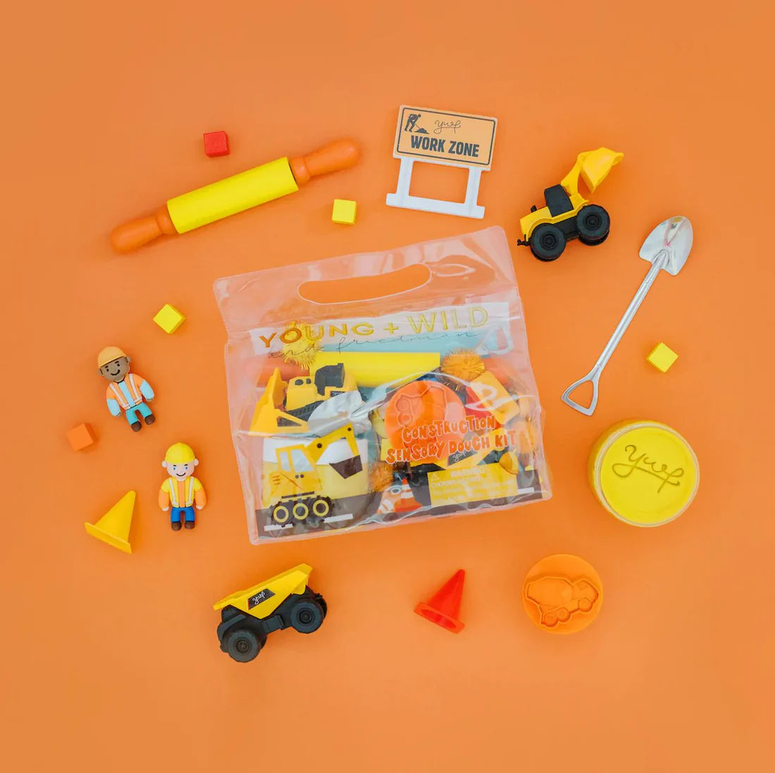Sensory Dough Bag | Construction