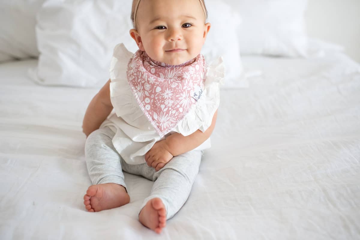 Baby Bandana Bib Set | Olive