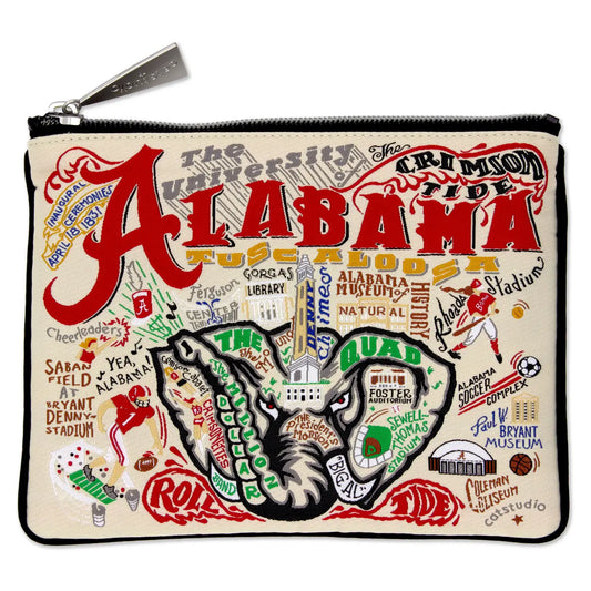 Alabama University Collegiate Zip Pouch