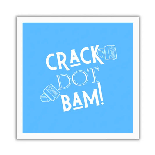 Cocktail Napkins | Crack Dot Bam
