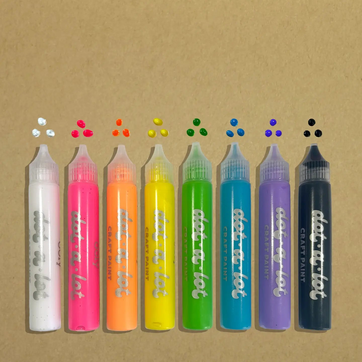 Dot-A-Lot: Dimensional Craft Paint - Bright
