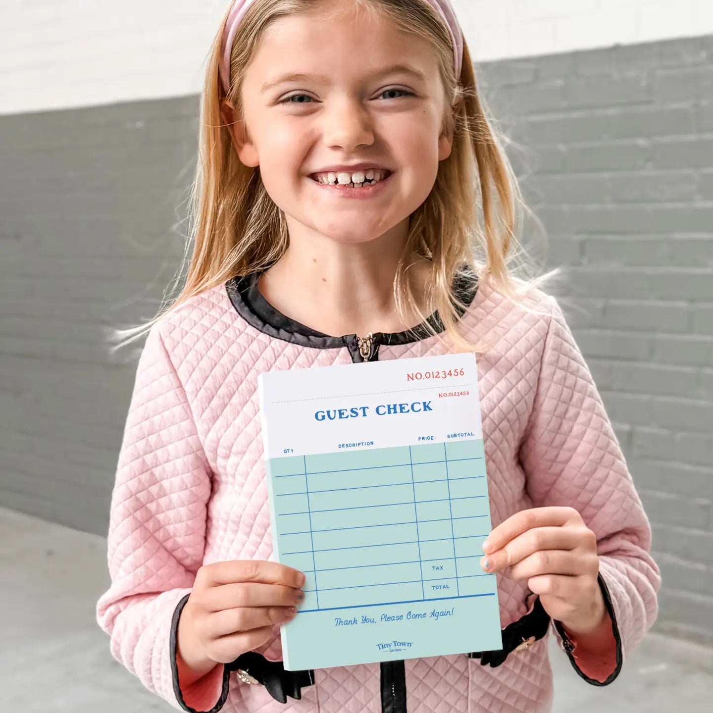 Inklings Tiny Town Play Notepad | Guest Check
