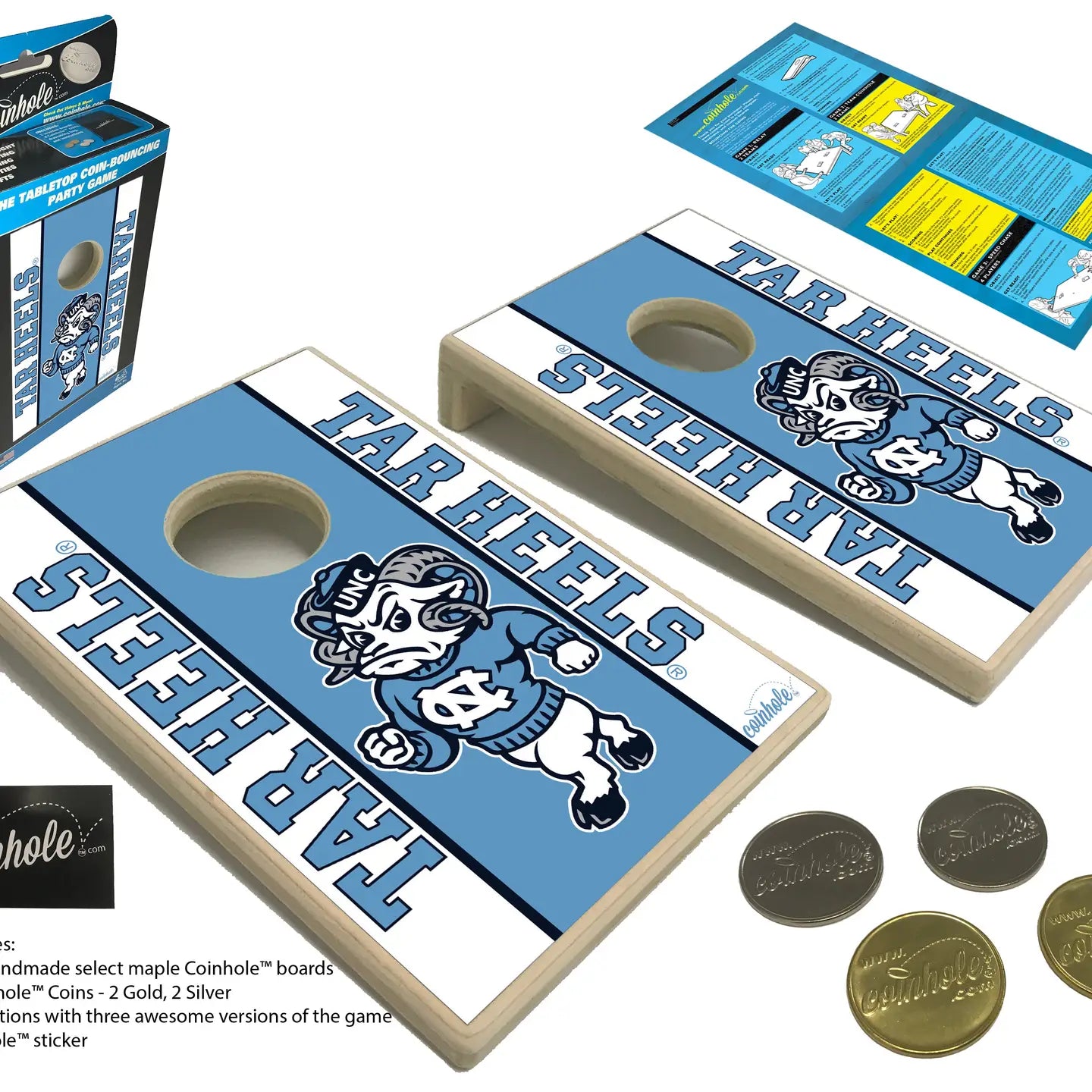Coinhole Tabletop Game Set | UNC