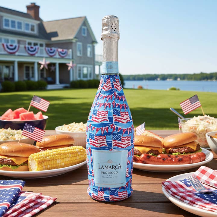 Beau Bottles Stars and Stripes | Prosecco Collection