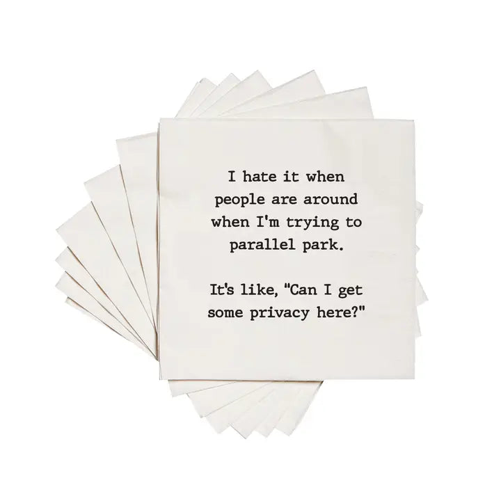 Cocktail Napkins | Parallel Park