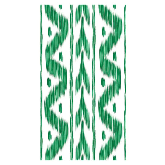 Dinner Napkins | Green Ikat