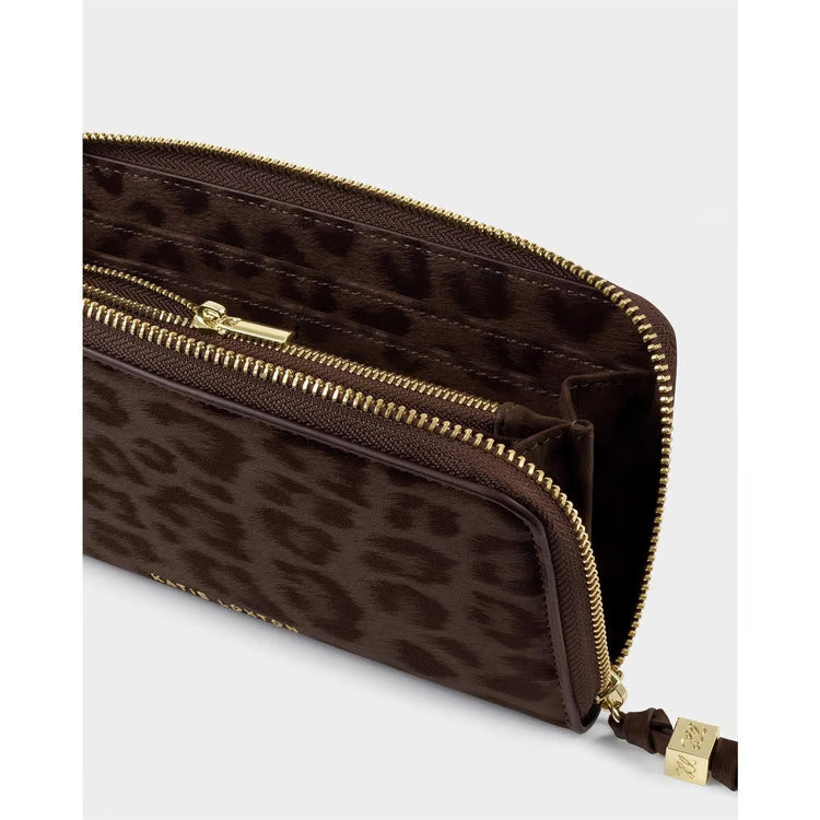 Large Purse | Chocolate Leopard