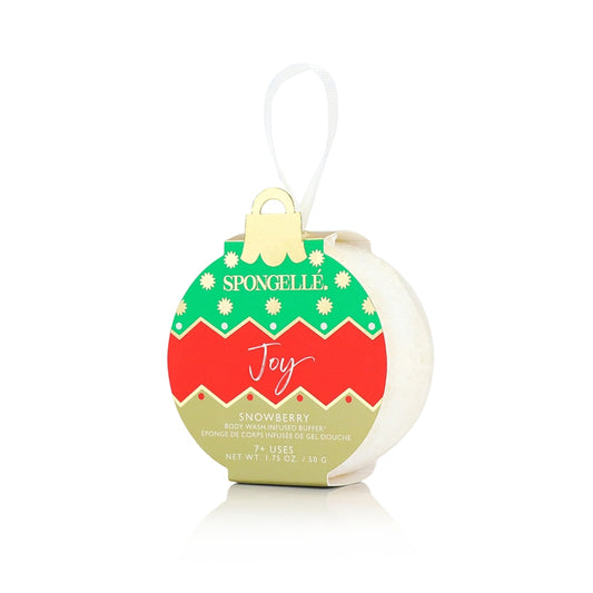 Holiday Spongelle | Ornament | Joy