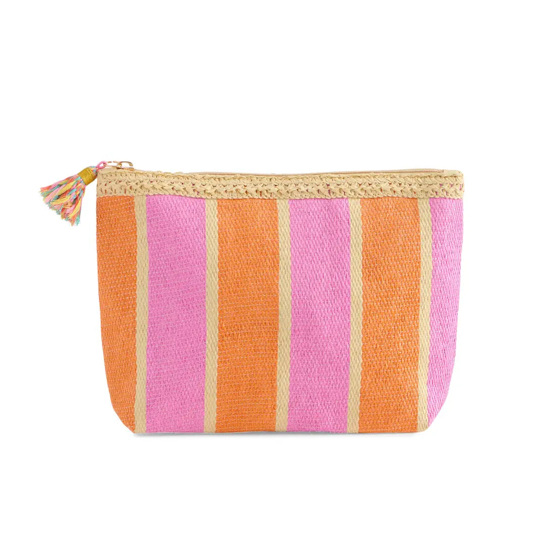 Capri Zip Pouch | Pink