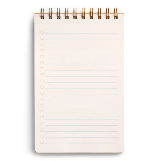 Task Pad | Tomato Green Gingham