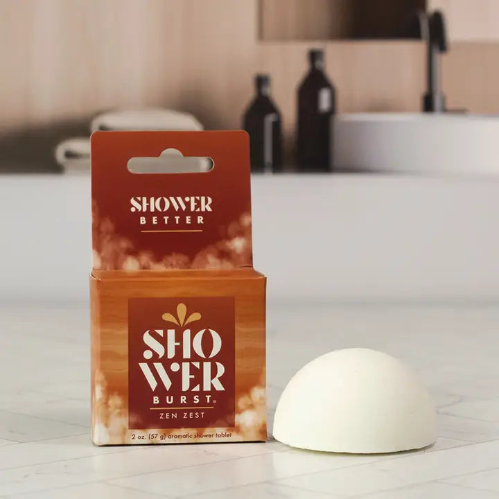 Shower Burst Aromatic Tablet | Zen Zest