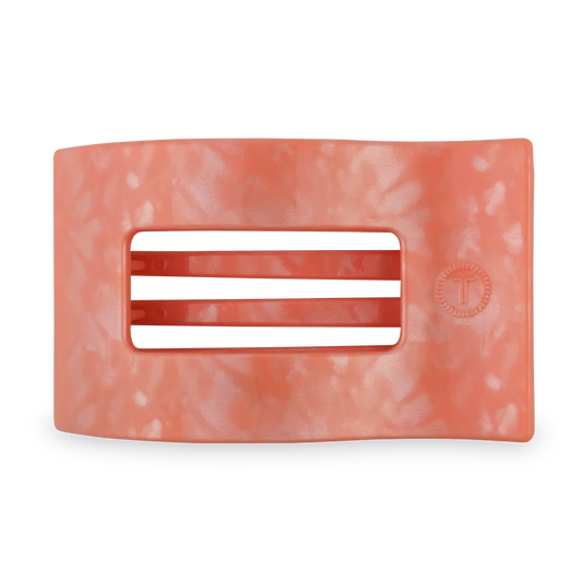 Teleties Flat Rectangle Hair Clip | Dreamsicle | Assorted Sizes